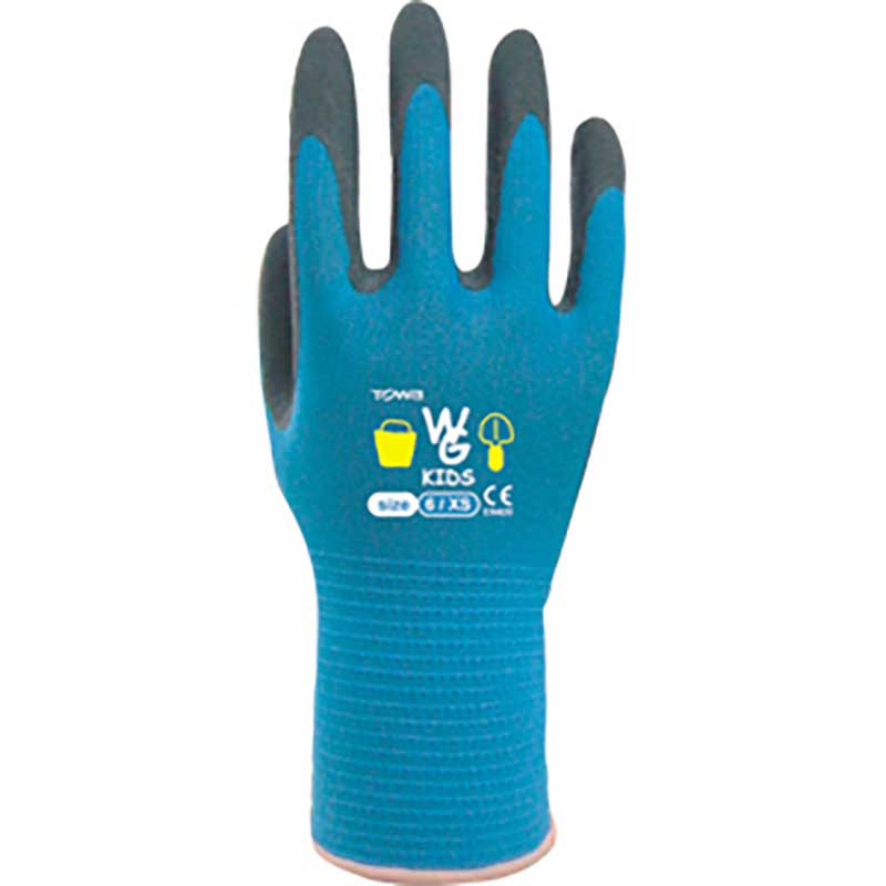 Gants Kids - bleu (taille 06)