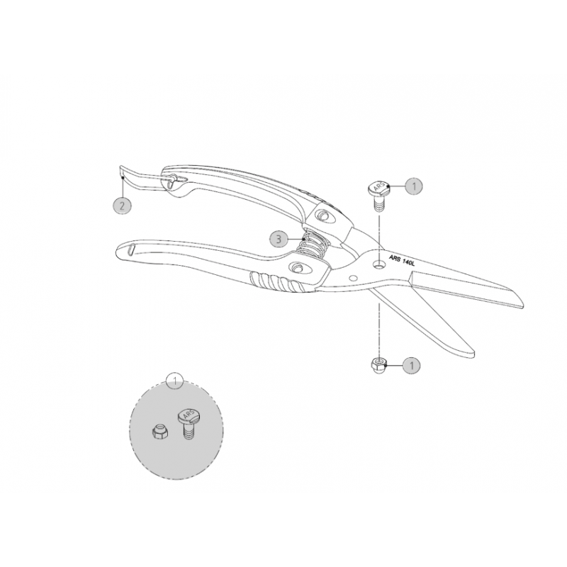 Pièces détachées ARS140L-DX