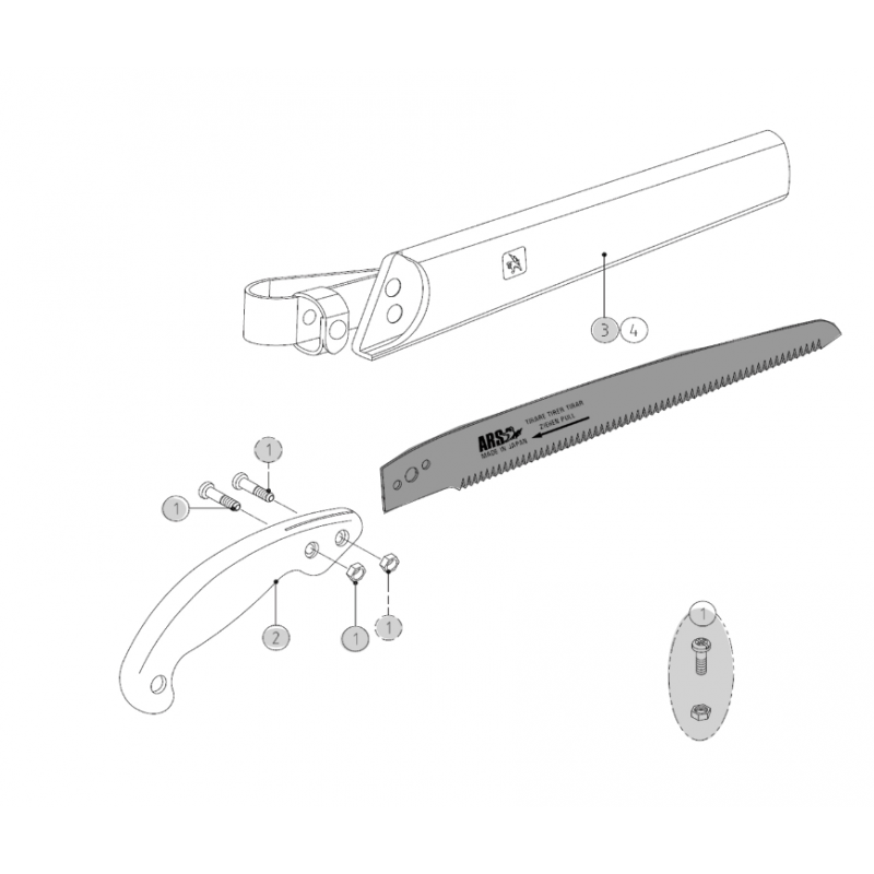 Pièces détachées ARSPS-25KL