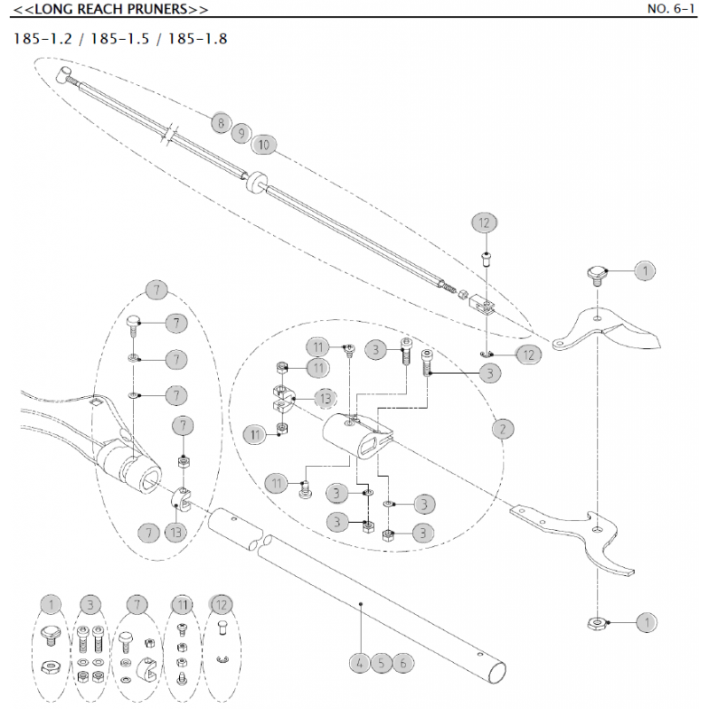 Pièces détachées ARS185