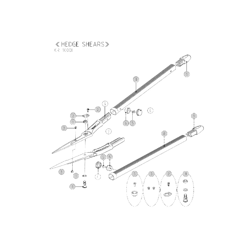 Pièces détachées ARSKR-1000-L