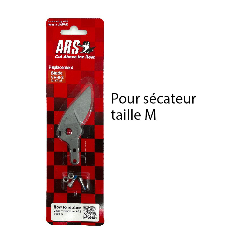 Lame de rechange pour sécateur ARSVA-8Z