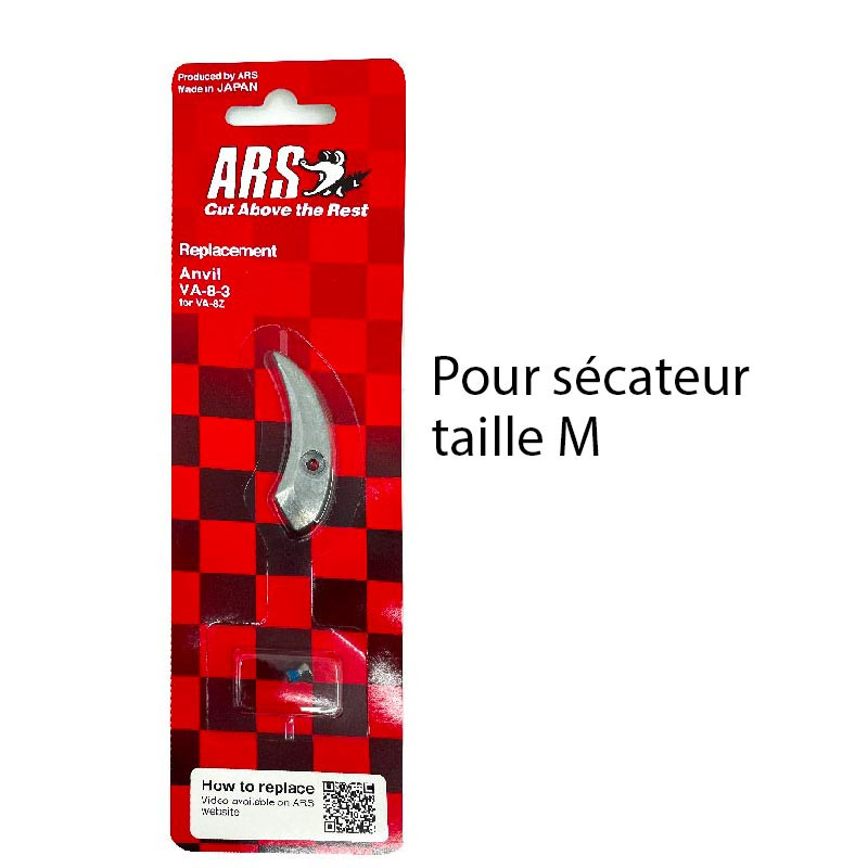 Contre-lame pour sécateur ARSVA-8Z