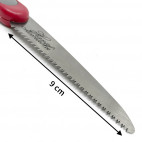 Scie 22 cm denture fine